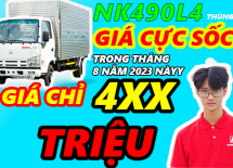 Isuzu VM khuyến mãi ngập tràn với xe tải Nk490L4